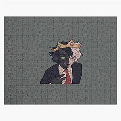 Ranboo Puzzles - Ranboo Ender Man Drawing Merchandise  Jigsaw Puzzle RB2805