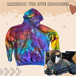 Ranboo Hoodies - Ranboo Tie Dye Hoodie