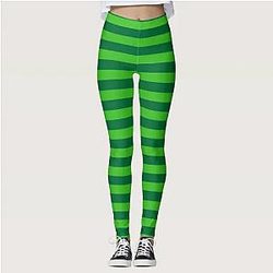 Elf Costume Christmas Leggings