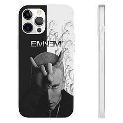 Eminem Outfit - Eminem's Devil Horns Black And White iPhone 12 Case