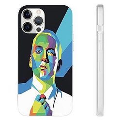 Eminem Outfit - Multicolor Abstract Art Eminem iPhone 12 Fitted Case
