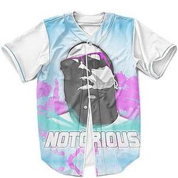 Biggie Smalls Outfit - Biggie Smalls Minimalist Graffiti Art Awesome Baseball Jersey