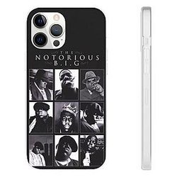 Biggie Smalls Outfit - The Notorious Big Pic Collage iPhone 12 Bumper Cover