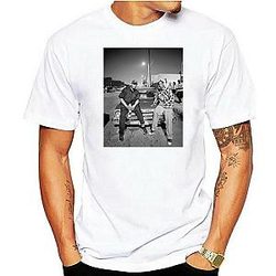 Vintage Dr. Dre &amp; Snop Dogg T-shirt - Unisex Fashion Cotton Short Sleeve T Shirt