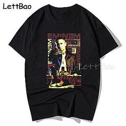 Eminem T-shirt - Fashion Casual Streetwear Eminem Trendy Clothes