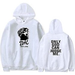 TuPac Outfit - New Tupac Shakur Rapper Hiphop Double Side Hoodie
