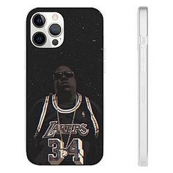 Biggie Smalls Outfit - Biggie Lakers 34 Jersey Sky's The Limit iPhone 12 Case