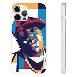 Biggie Smalls Outfit - East Side Biggie Smalls Multicolor Portrait iPhone 12 Case