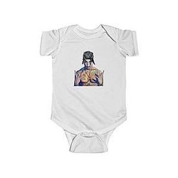 TuPac Outfit - Tupac Shakur West In Peace Hand Sign Baby Toddler Onesie