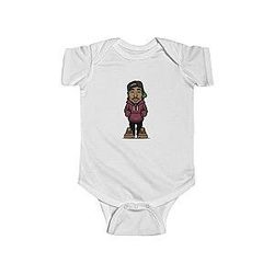 TuPac Outfit - Rapper 2pac Makaveli Miniature Design Baby Toddler Onesie