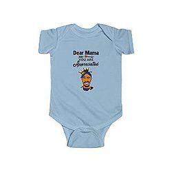 TuPac Outfit - Dear Mama You Are Appreciated 2Pac Makaveli Cute Baby Onesie