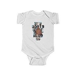 TuPac Outfit - Tupac Shakur You Gotta Keep Your Head Up Art Cool Baby Onesie