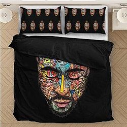 TuPac Outfit - Tupac Amaru Shakur Colorized Artwork Fantastic Bedding Set