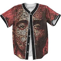TuPac Outfit - Awesome Tupac Makaveli Death Art Tribute Dope Baseball Jersey