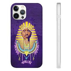 TuPac Outfit - Tupac Shakur Pharaoh Thug Life Amazing iPhone 12 Case