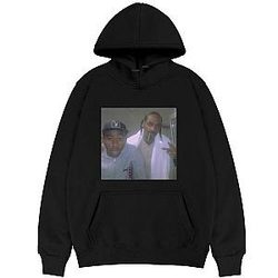 Snoop Dogg Outfit - Rapper Hip Hop Tupac Snoop Doggy Dogg Photo Print Hoodie
