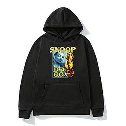 Snoop Dogg Outfit - Rapper Snoop Doggy Dogg Hiphop Pull-over Hoodie