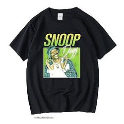 Snoop Dogg Outfit - Snoop Dogg Hip Hop Retro Vintage Unisex Black T-Shirt