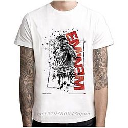 Eminem T-Shirt - Summer Casual Printed T-Shirt