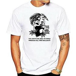 Tupac T-shirt - Hip Hop Rap Fashion Unisex T-shirt