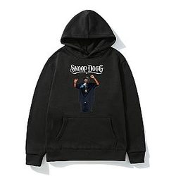 Snoop Dogg Outfit - Hip Hop Rapper Snoop Doggy Dogg Pullover Vintage Hoodie