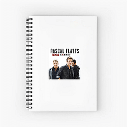 Country Pop Icons Rascal Flatts Notebook