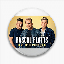 Heartfelt Ballads Rascal Flatts Pins