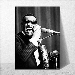 Ray Charles was a member of the Rock and Roll Hall of Fame Ray Charles Posters