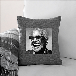 Ray Charles's music blended blues and gospel Ray Charles Pillows Cover