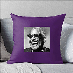 Ray Charles's music blended blues and gospel Ray Charles Pillows Cover