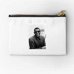 Ray Charles went blind in childhood Ray Charles Zipper Pouches