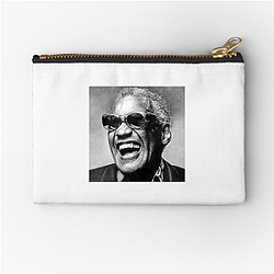 Ray Charles's music blended blues and gospel Ray Charles Zipper Pouches