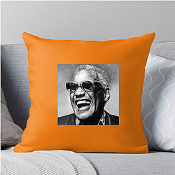 Ray Charles's music blended blues and gospel Ray Charles Pillows Cover