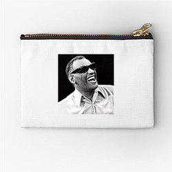 Ray Charles was a musician and pianist Ray Charles Zipper Pouches