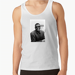 Ray Charles went blind in childhood Ray Charles Tank Tops