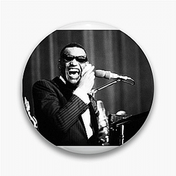 Ray Charles was a member of the Rock and Roll Hall of Fame Ray Charles Pins