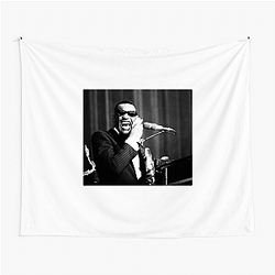 Ray Charles was a member of the Rock and Roll Hall of Fame Ray Charles Tapestries