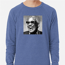 Ray Charles's music blended blues and gospel Ray Charles Sweatshirts