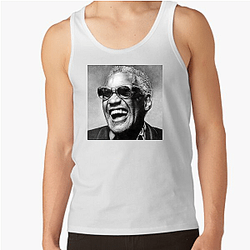 Ray Charles's music blended blues and gospel Ray Charles Tank Tops