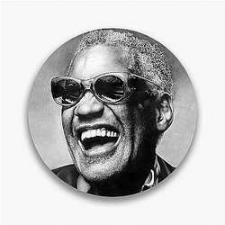 Ray Charles's music blended blues and gospel Ray Charles Pins