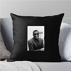 Ray Charles went blind in childhood Ray Charles Pillows Cover