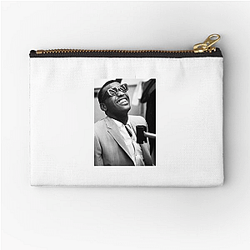 Ray Charles was a pioneer of soul music Ray Charles Zipper Pouches