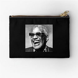 Ray Charles's music blended blues and gospel Ray Charles Zipper Pouches