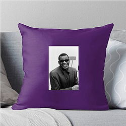 Ray Charles went blind in childhood Ray Charles Pillows Cover