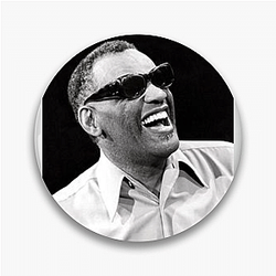 Ray Charles was a musician and pianist Ray Charles Pins