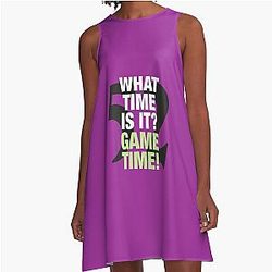 Ray Lewis Baltimore Ravens Game Time NFL A-Line Dress