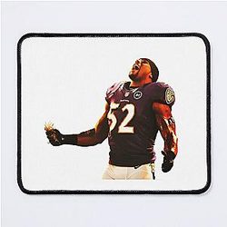 Ray Lewis Celebration Art Baltimore Ravens Icon Mouse Pad