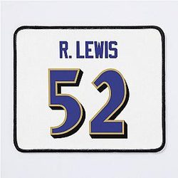 Ray Lewis Jersey 52 Mousepad