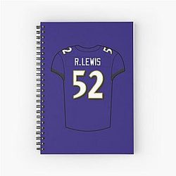 Ray Lewis Jersey Notebook
