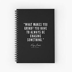 15 - Ray Lewis Quotes Spiral Notebook